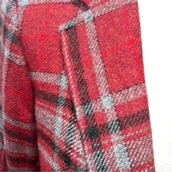 Talbots 100% Wool Blazer plaid, lined, single button closure, buisness wear - Picture 9 of 10